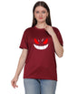 Dragon Graphic Print Cotton T-Shirt, Short Sleeve, Crew Neck, Casual Wear
