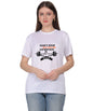 Motivational Gym Workout T-Shirt, Cotton, Short Sleeve, Regular Fit, Barbell Design